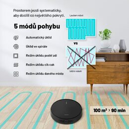 Lauben Robot Vacuum 15BB Pet