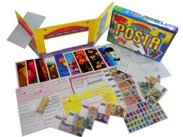 Pošta vzdělávací společenská hra v krabici  28,5x19x3,5cm