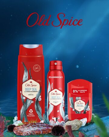 Old Spice Deep Sea sprchový gel 400 ml