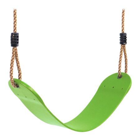 2Kids Toys Plastová houpačka ohebná světle zelená