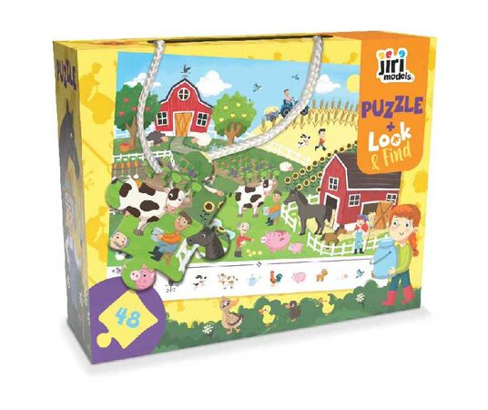 JIRI MODELS Puzzle krabička 3+/ Farma