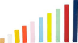 small foot Edukativní matematické dílky v boxu XL