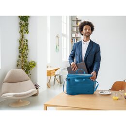 BOLOGNA LAPTOP BAG 16" ECO BLUE TRUST