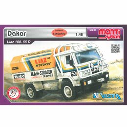 Stavebnice Monti 07 Rallye Dakar Liaz 1:48 v krabici 22x15x6cm