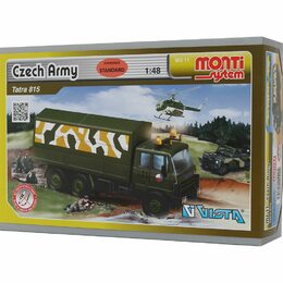 Stavebnice Monti 11 Czech Army Tatra 815 1:48 v krabici 22x15x6cm