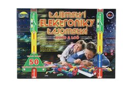 Tajemství elektroniky - Auto, loď 50 experimentů na baterie v krabici 46,5x33,5x