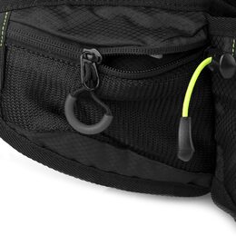 Spokey SPRINTER - Sportovní, cyklistický a běžecký batoh 5 l, zeleno/černý, vodě