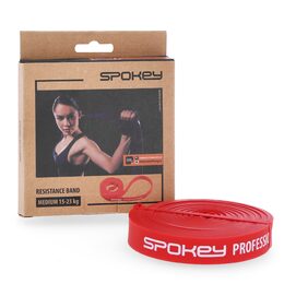 Spokey POWER II odporová guma červená odpor 15-23 kg