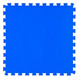 Spokey SCRAB - Podložka puzzle pod fitness vybavení, 1,2 cm_modrá_4 kusy 61x61 c