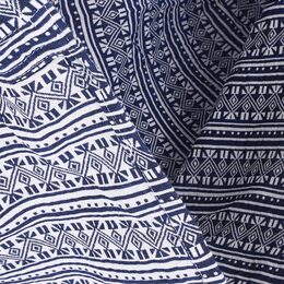 Spokey ETNO Houpací síť - sedátko, do 120 kg - modro-bílá