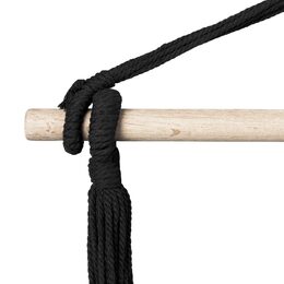 Spokey ETNO Houpací síť - sedátko, do 120 kg - modro-bílá