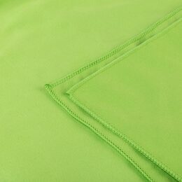 Spokey SIROCCO M Rychleschnoucí ručník 40x80 cm, zelený s odnímatelnou sponou