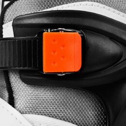 Spokey TONY Kolečkové brusle, černo-modro-oranžové, ABEC7 Carbon, vel. 38-42, černá kolečka