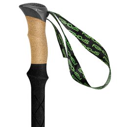 Spokey COMPASS Trekingové hole 3-dílné, zeleno-stříbrné