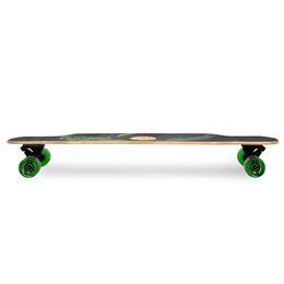 Spokey LONGBAY PRO Longboard 140 x 24 cm, ABEC7, zeleno-černý