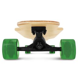 Spokey LONGBAY PRO Longboard 140 x 24 cm, ABEC7, zeleno-černý