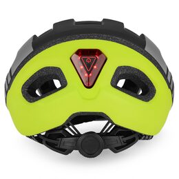 Spokey POINTER SPEED Cyklistická přilba pro dospělé s LED červenou blikačkou a o