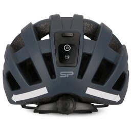 Spokey POINTER PRO Cyklistická přilba pro dospělé s LED blikačkou a blinkry, 55-58