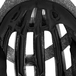 Spokey POINTER PRO Cyklistická přilba pro dospělé s LED blikačkou a blinkry, 55-58 cm, černá