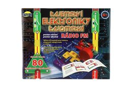 Tajemství elektroniky - Rádio 80 experimentů na baterie v krabici 30x24,5x3,5cm