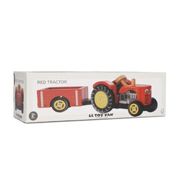 Le Toy Van Traktor červený