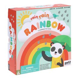 Petit Collage Kooperativní hra Rain, rain, rainbow
