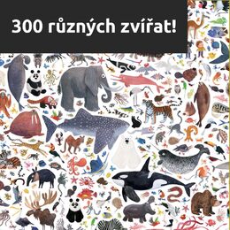 Chronicle Books Puzzle Ahoj zvířata světa 500 dílků