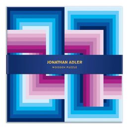 Galison Dřevěné puzzle Jonathan Adler Nekonečno 22 dílků