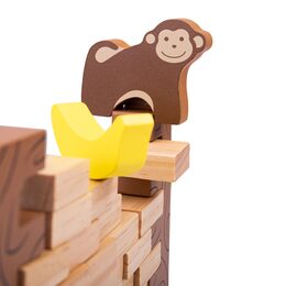 Bigjigs Toys Dřevěná motorická hra Padající džungle