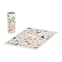 Ridley&#039;s Games Puzzle pro milovníky koček bílé 1000 dílků
