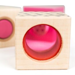 Bigjigs Toys Smyslové kostky