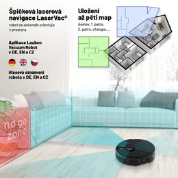 Lauben Robot LaserVac® 52BB Pet