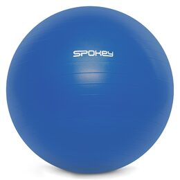 Spokey FITBALL III Gymnastický míč 75 cm včetně pumpičky, modrý