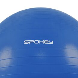 Spokey FITBALL III Gymnastický míč 75 cm včetně pumpičky, modrý