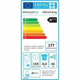 Philco PDCI 8 E KING kondenzační sušička prádla