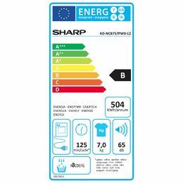 Sharp KD NCB7S7PW9 kondenzační sušička prádla