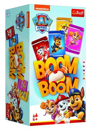 Boom Boom Tlapková patrola/Paw Patrol společenská hra  v krabici 14x26x10cm