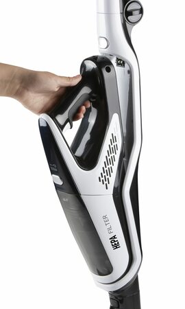 Tyčový aku vysavač 2v1-  21,6 V Li-ion - DOMO DO42101SV, bílý