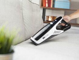 Tyčový aku vysavač 2v1-  21,6 V Li-ion - DOMO DO42101SV, bílý