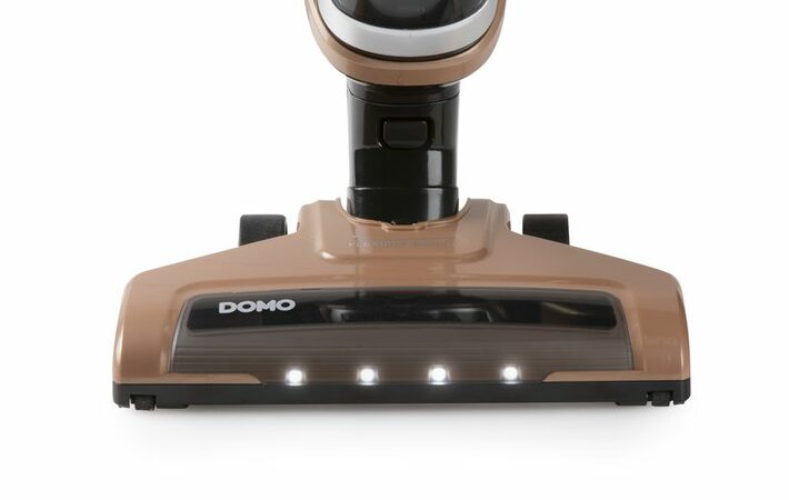 Tyčový aku vysavač 2v1-  21,6 V Li-ion - DOMO DO42102SV, zlatý