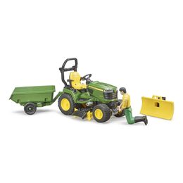 Bruder Zahradní traktor John Deere X949 se zahradníkem