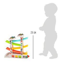 small foot Závodní dráha s parkovištěm a garážemi - poškozený obal