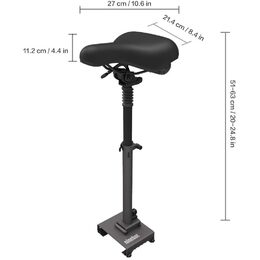 Skládací odpružené sedátko Xiaomi OEM