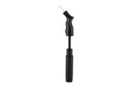 Pumpička na míče 24cm plast s kovovými hroty na kartě 11x31x4cm