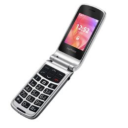 Telefon myPhone Rumba 2 černý s nabíjecím stojánkem