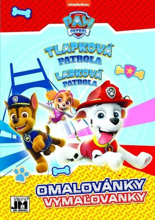 Omalovánky Paw Patrol/Tlapková patrola A5 15x21cm, 9 obrázků