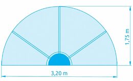 Zastřešení Marimex Pool House Control 3,05 m