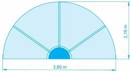 Zastřešení Marimex Pool House Control 3,66 m