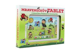 Teddies Mravenečkův tablet plast 30x20x2 cm na baterie se zvukem