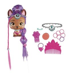 I love VIP Pets figurka s dlouhými vlasy 2.série plast s doplňky 6 barev v plast. lahvi 9ks v boxu